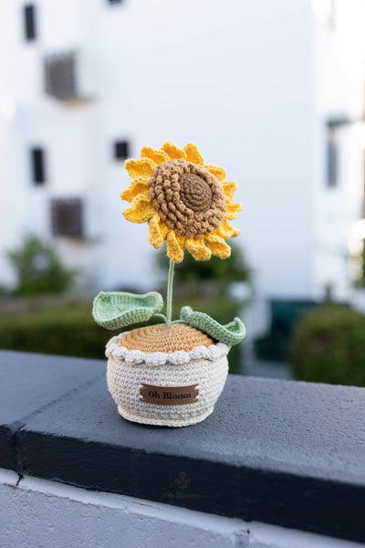 Sunflower Pot