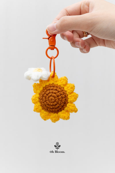 Sunflower Keychain